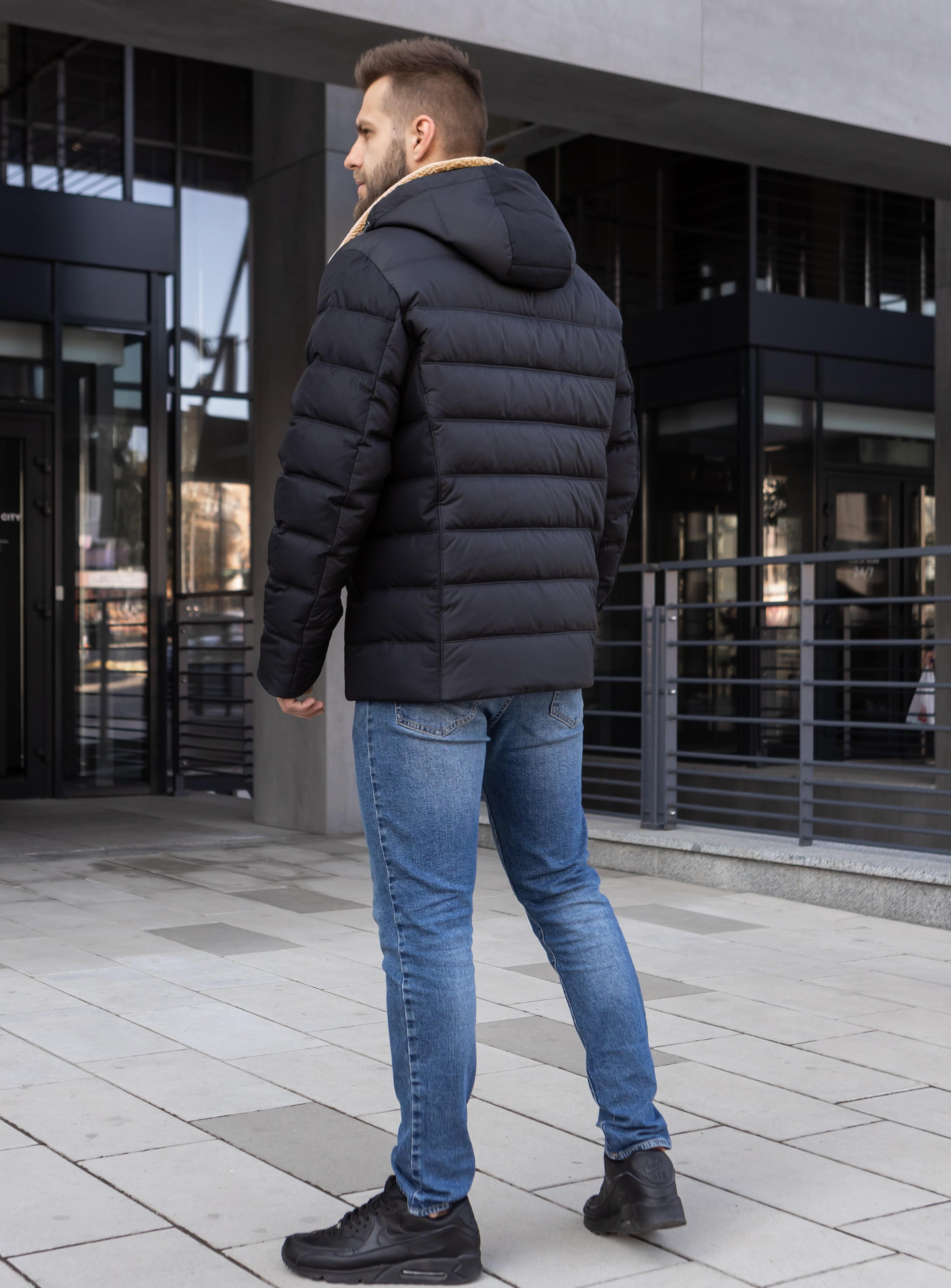 Куртка мужская зимняя Vavalon 269-V р. 68 Черный (29159271) - фото 3