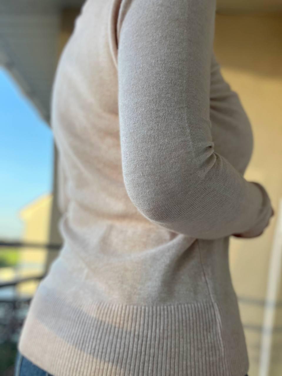 Гольф жіночий A-N 202 водолазка високе горло OS Бежевий (3028) - фото 4 Гольф жіночий A-N 202 водолазка високе горло OS Бежевий (3028) - фото 4