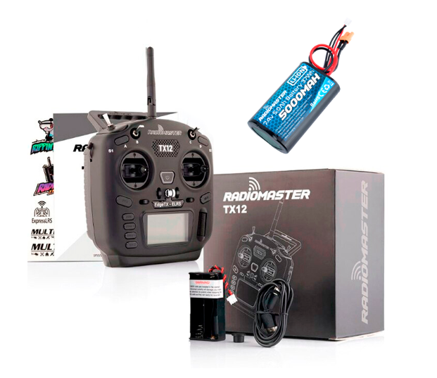 Пульт FPV RadioMaster TX12 MKII ELRS M2 RadioMaster 21700 с акумулятором (13812902) - фото 5