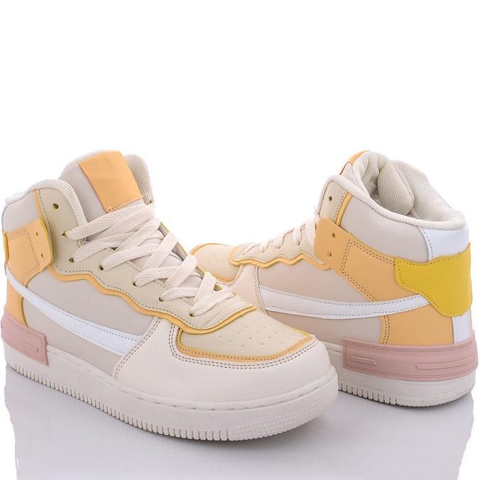 Зимние спортивные ботинки на овчине Navigator C1806-6 р. 37 Желтый