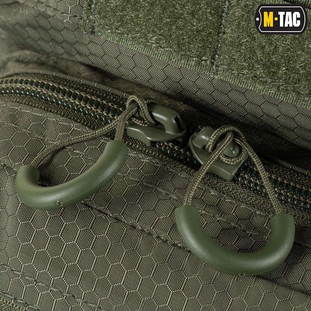 Сумка тактическая через плечо M-TAC Urban Line City Hunter Hexagon Bag Olive (9159) - фото 8 Сумка тактическая через плечо M-TAC Urban Line City Hunter Hexagon Bag Olive (9159) - фото 8