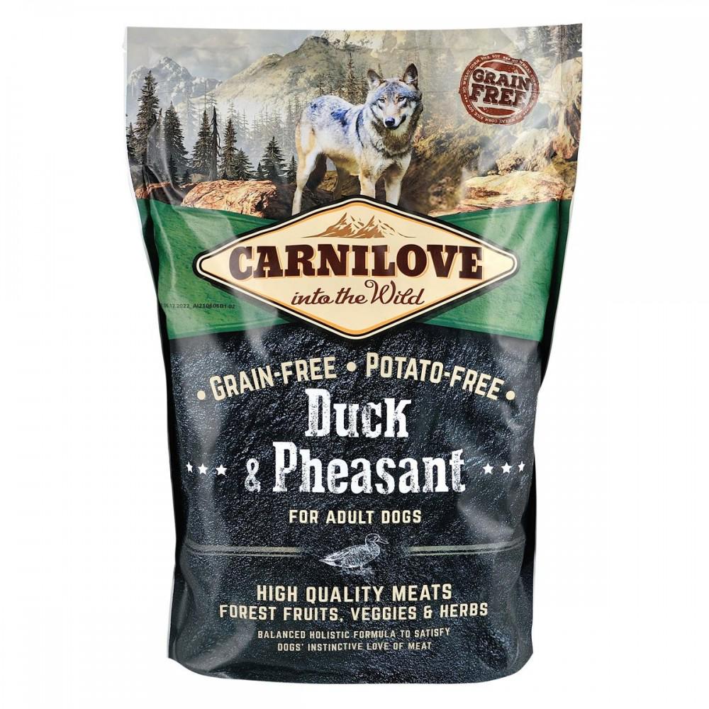 Корм сухой Carnilove Duck & Pheasant для взрослых собак всех пород утка и фазан 1,5 кг - фото 4