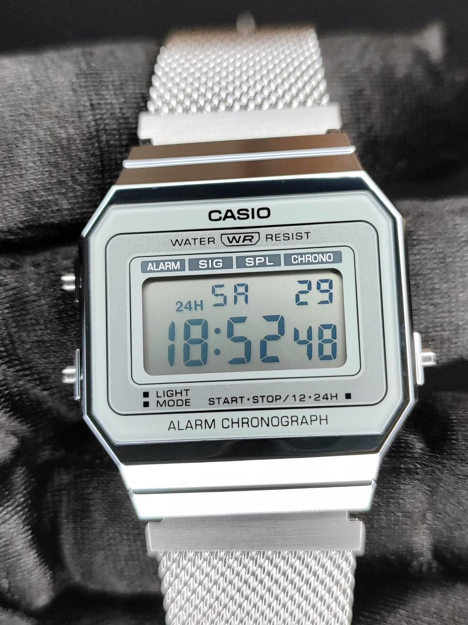Наручные часы мужские Casio A700WEM-7A Vintage с подсветкой (2736642295)