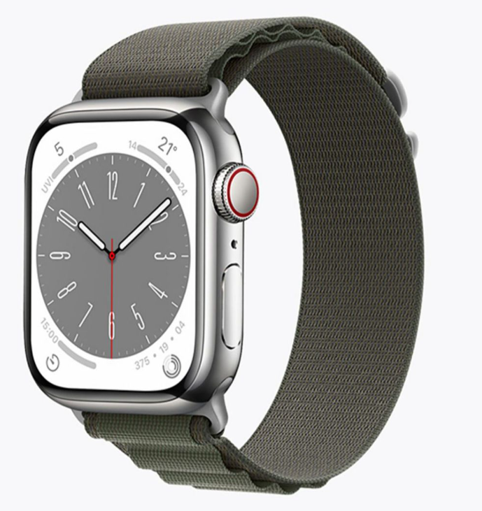 Ремешок DK для Apple Watch 42 мм Series 1/2/3 Polyester Alpine Loop Green (015586) - фото 5
