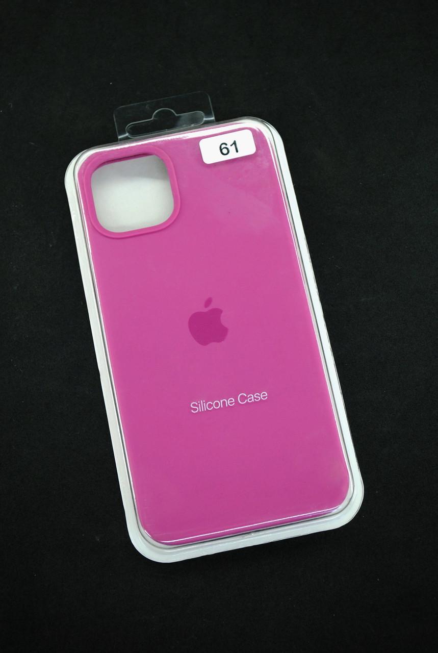 Чохол для телефону iPhone 15Plus Silicone Case FULL №61 hibiscous