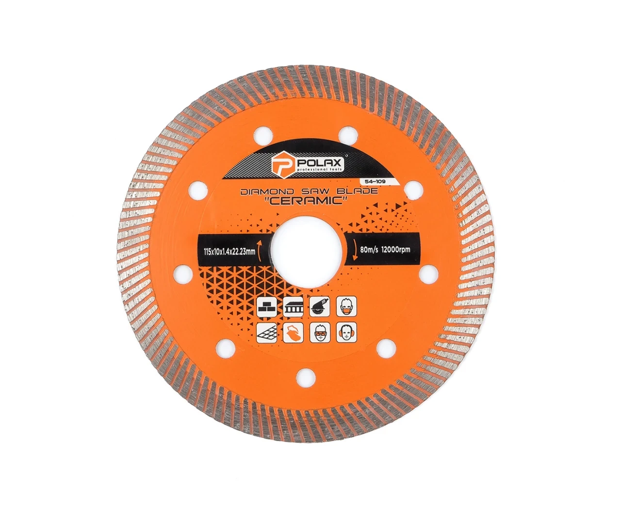 Диск алмазный Ceramic 115x10x1,4x22,23 мм (27806380)