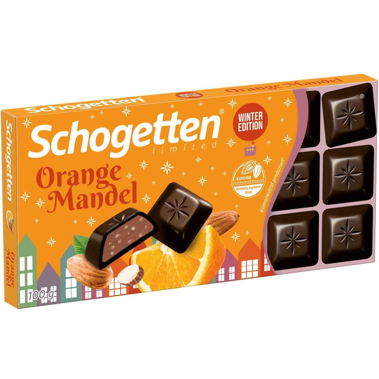 Шоколад Schogetten Orange Mandel 100 г (2073613775)