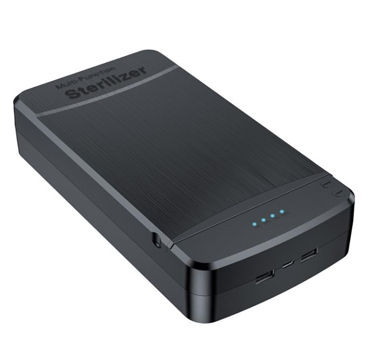 Стерилізатор для смартфону антибактеріальний з вбудованим хабом Чорний (758751) Стерилізатор для смартфону антибактеріальний з вбудованим хабом Чорний (758751)