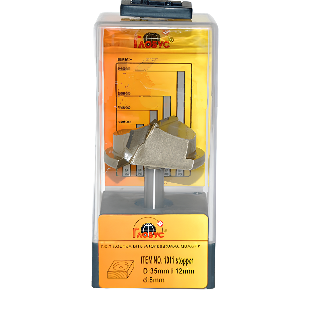 Фреза 1011 stopper Д35 12 мм d 8 мм Фреза 1011 stopper Д35 12 мм d 8 мм