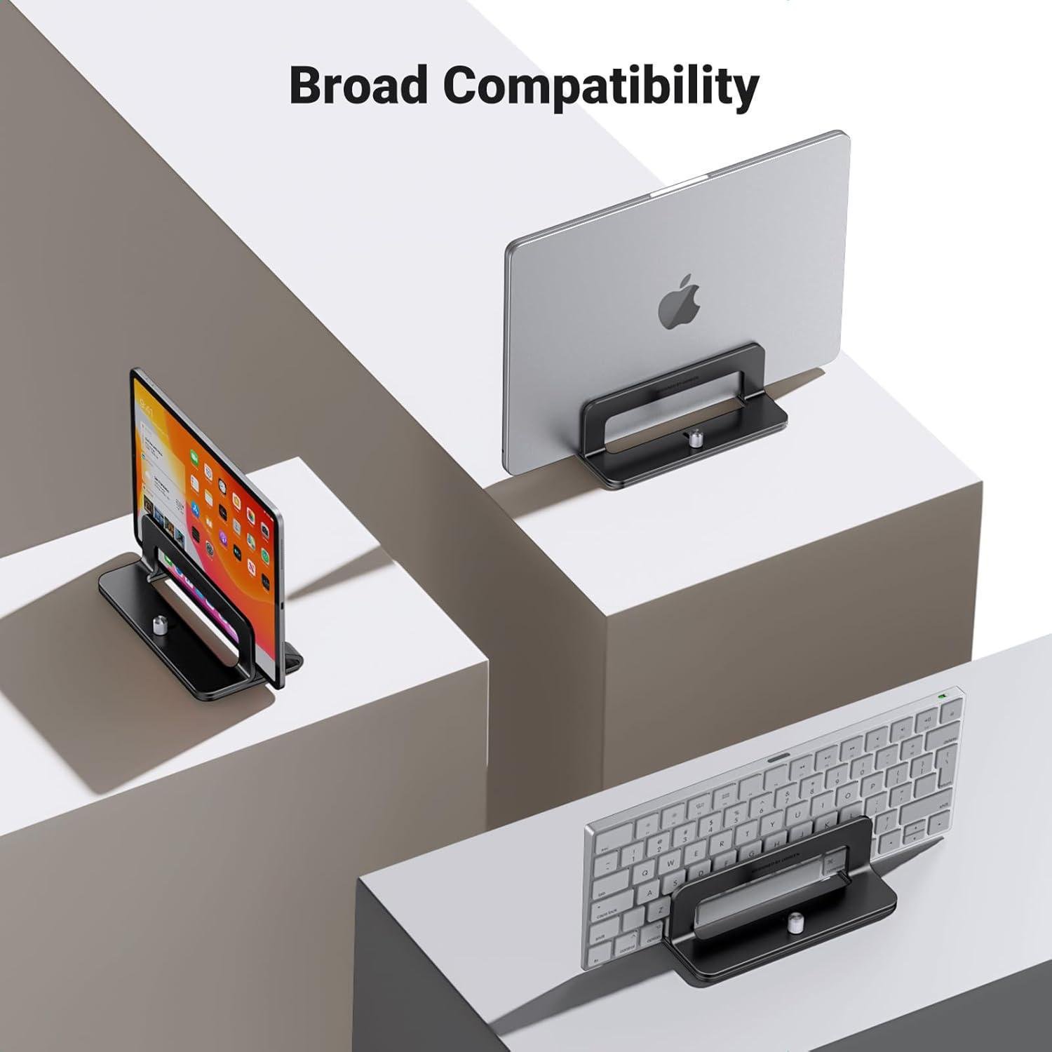 Підставка вертикальна Ugreen 12-26 мм алюмінієва Чорний (25706) - фото 3