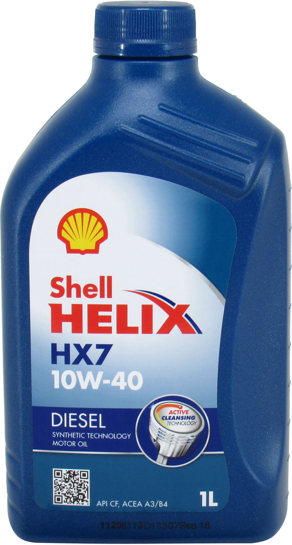 Мастило моторне Shell Helix HX7 Diesel 10W-40 1 л (707)