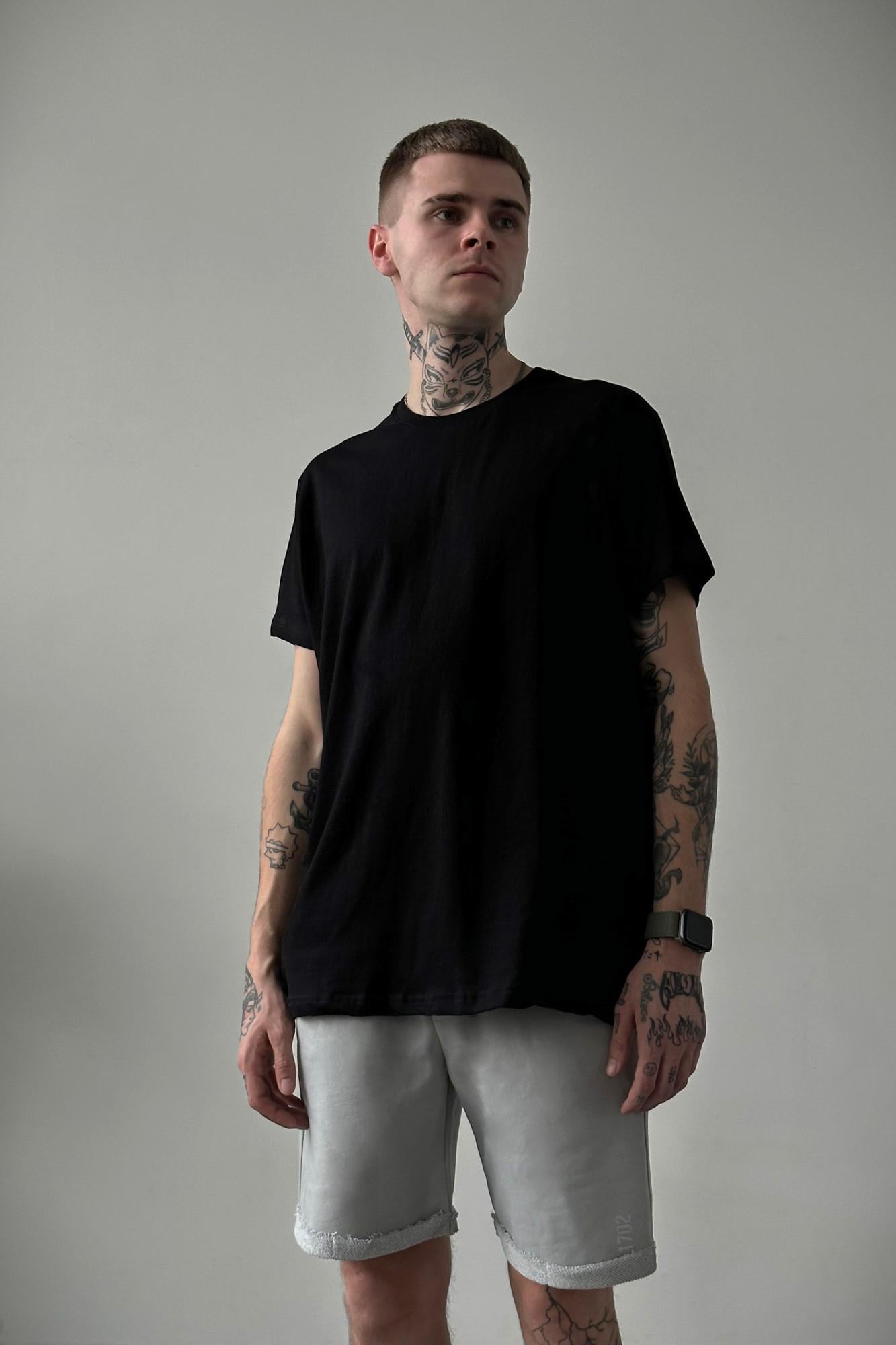 Футболка оверсайз Without Great 24 Man S/M Black (M7000033)