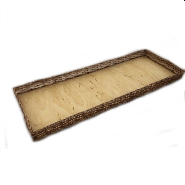 Лоток плетений для стелажів магазину 30x80x5 см