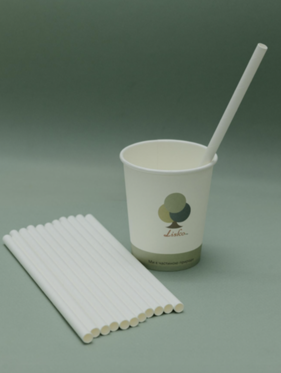 Трубочки бумажные 6х200 мм 50 шт./уп. Белый Трубочки бумажные 6х200 мм 50 шт./уп. Белый