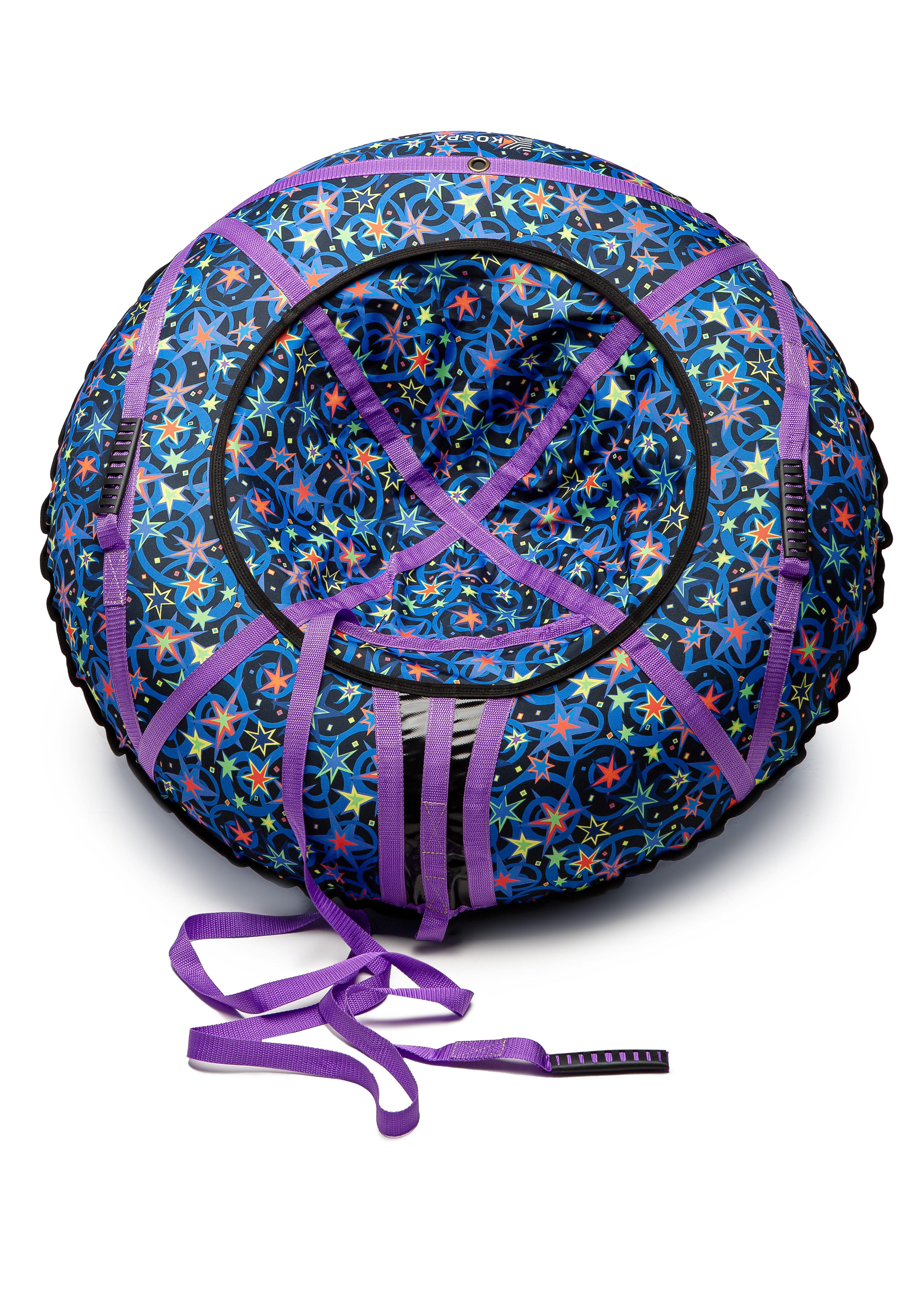 Санки-ватрушка надувные Kospa Звездопад 120 см (1283)