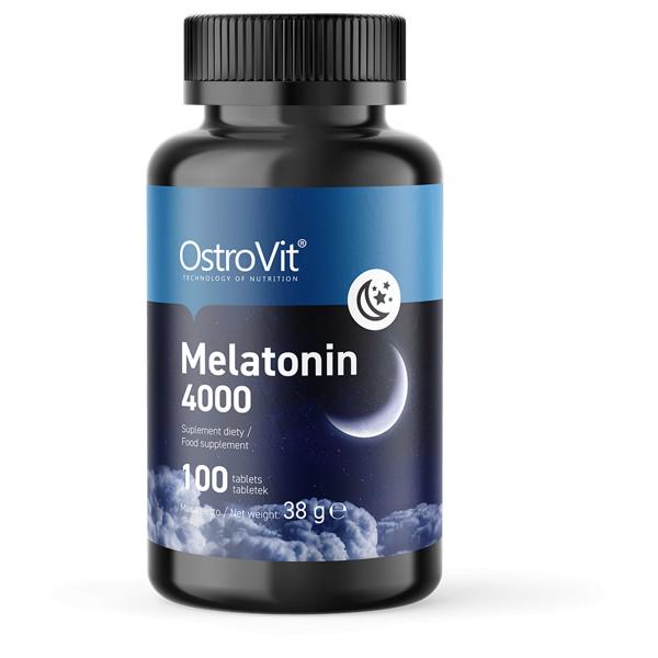 Натуральная добавка OstroVit Melatonin 4000 100 таблеток