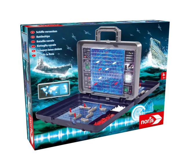 Настільна гра Noris Морський бій в кейсі