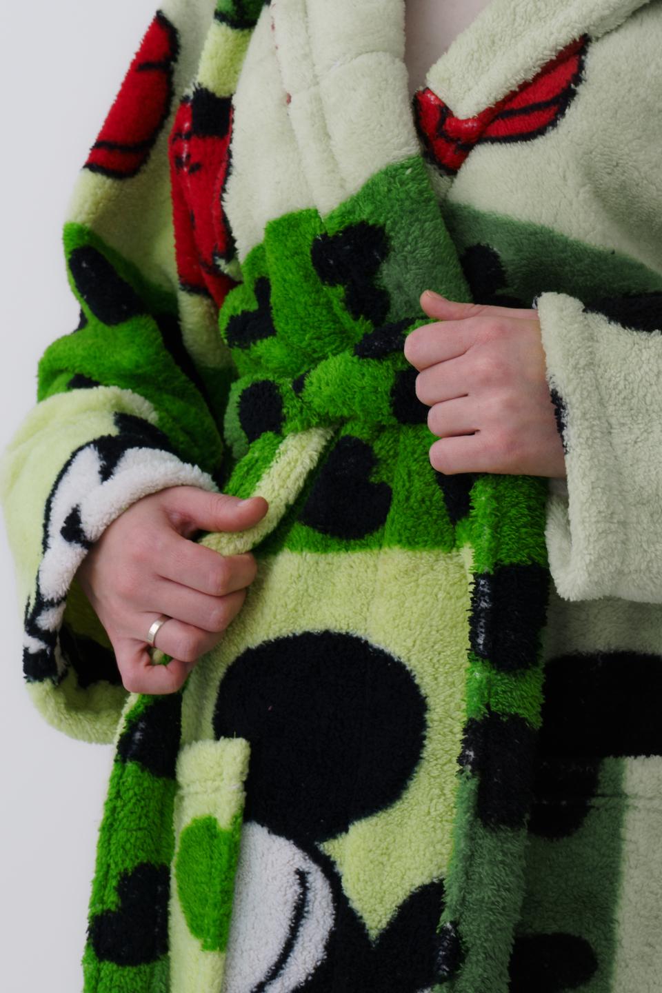 Халат жіночий UT Store Мікі Маус HT03 S Зелений (24524522) - фото 3