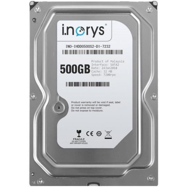 Жорсткий диск I.Norys SATA 500GB (INO-IHDD0500S2-D1-7232)