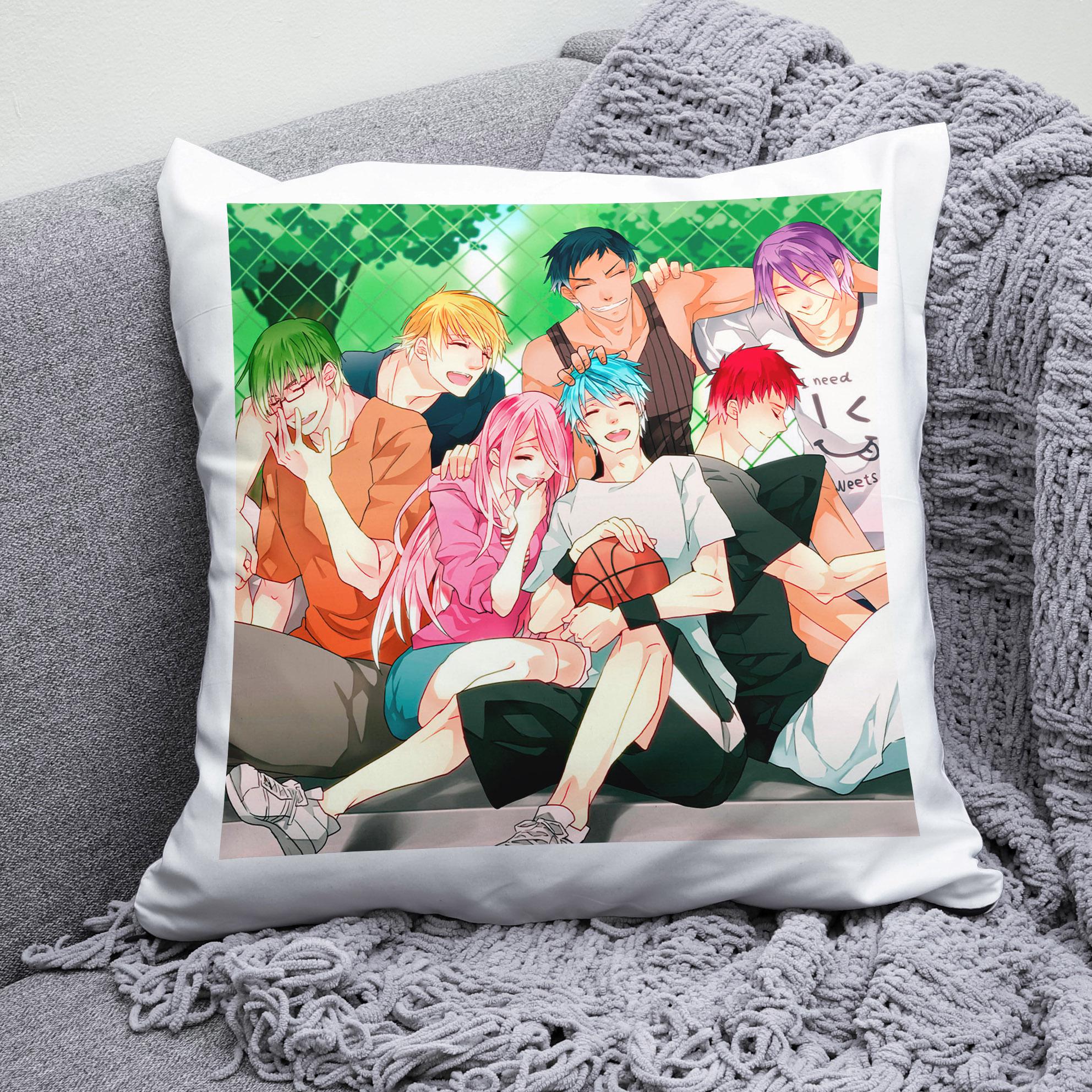 Плюшевая подушка квадрат с принтом Баскетбол Kuroko no Basuke