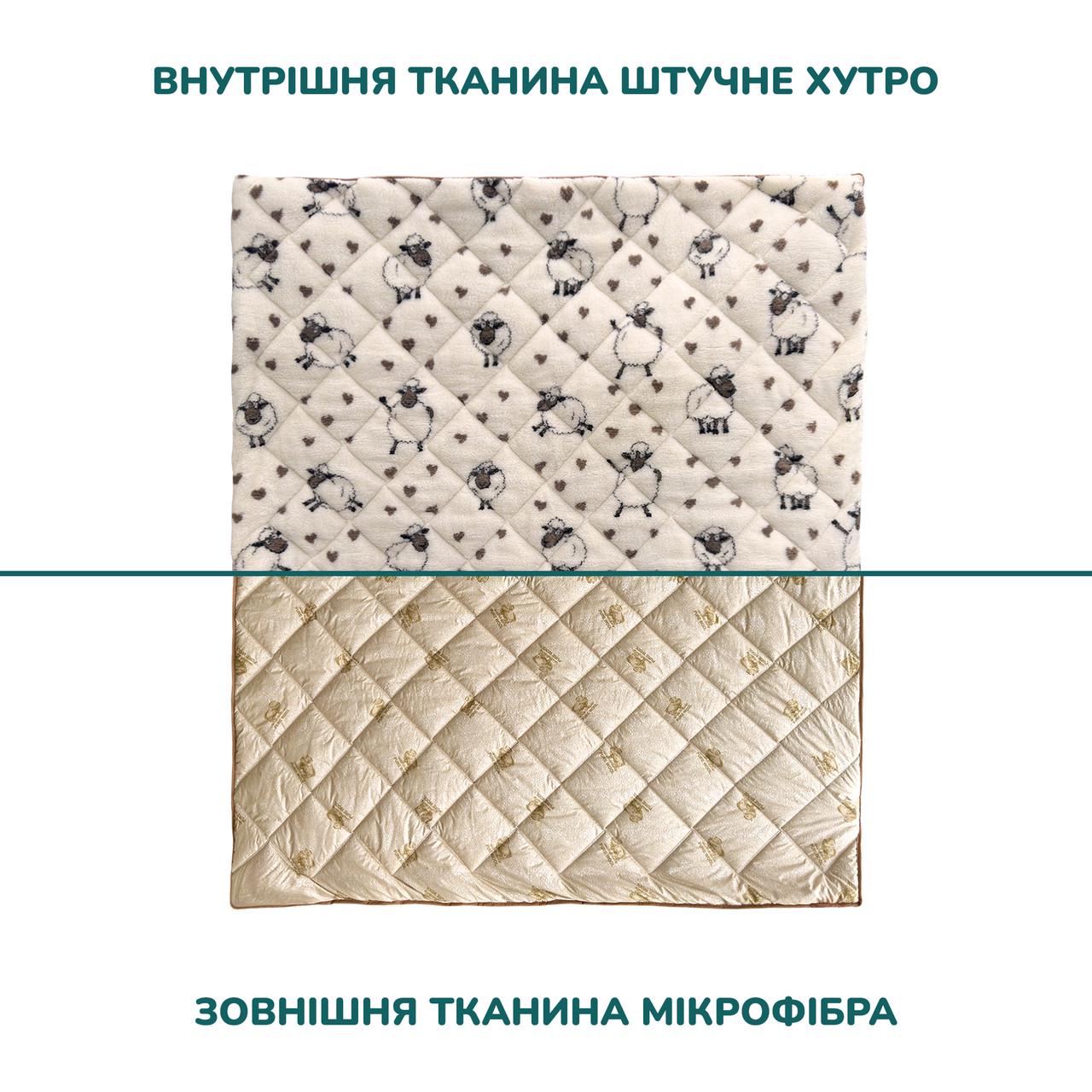 Одеяло зимнее Constancy с искусственным мехом 175х205 см двухспальное - фото 2