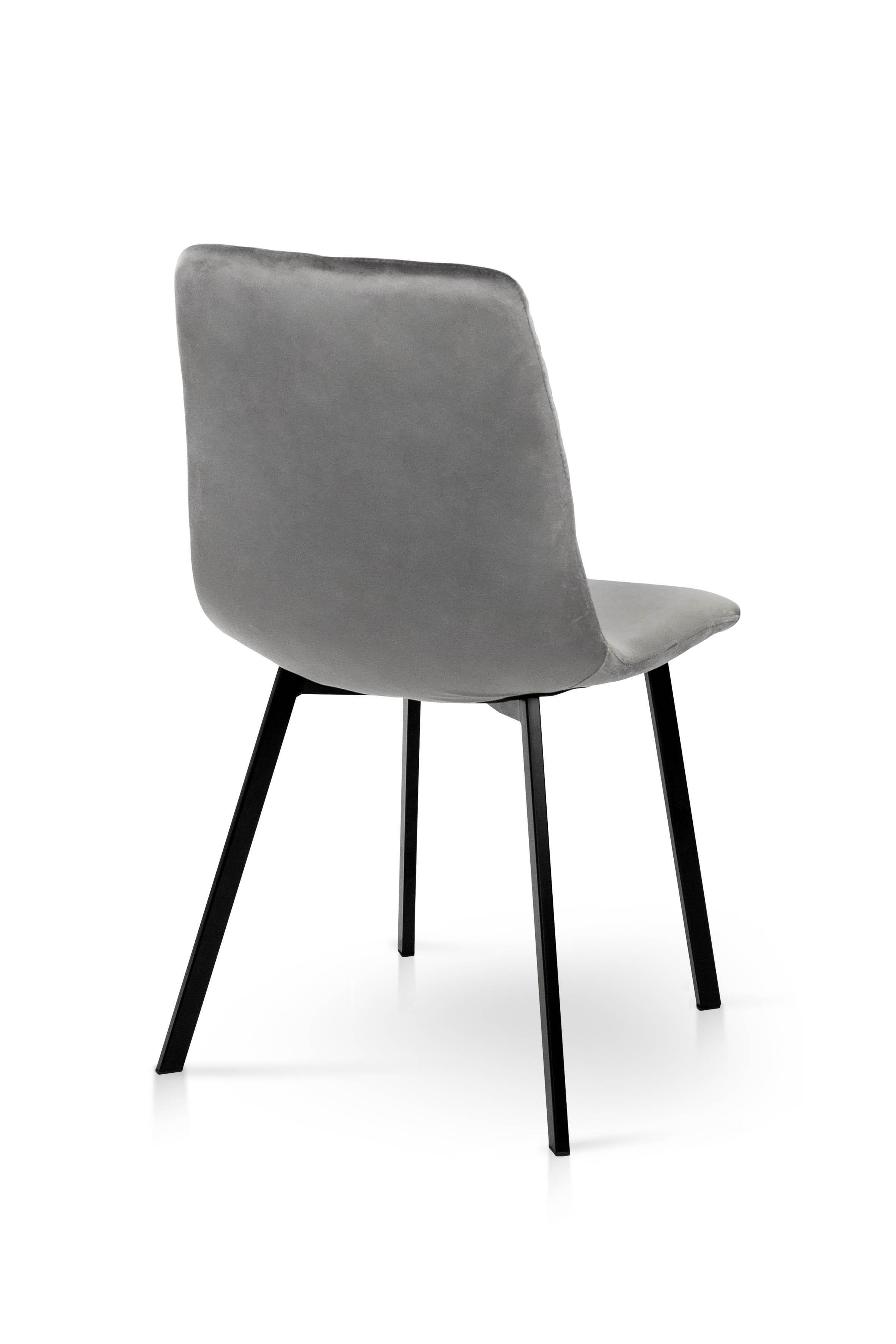 Стілець для кухні та вітальні ГРЕЙС Некст 440х890х480 мм Чорний/Сірий (GAА0056390) - фото 8 Стілець для кухні та вітальні ГРЕЙС Некст 440х890х480 мм Чорний/Сірий (GAА0056390) - фото 8