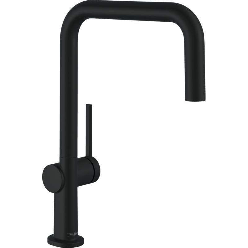 Смеситель кухонный Hansgrohe Talis M54 U 220 матовый Черный (72806670) Смеситель кухонный Hansgrohe Talis M54 U 220 матовый Черный (72806670)