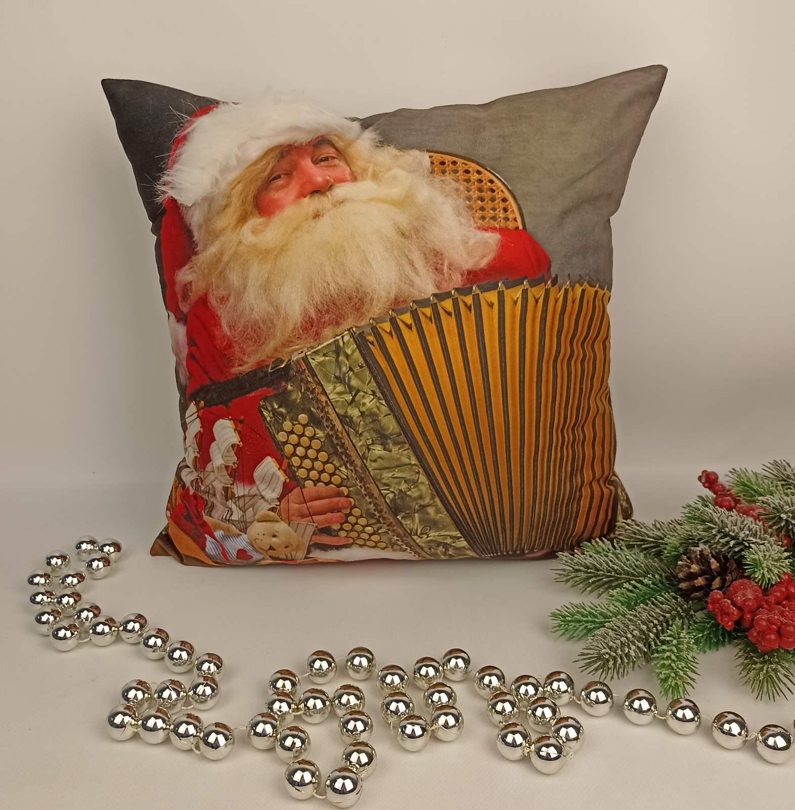Наволочка новогодняя Santa 45х45 см (CN37019)
