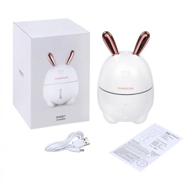 Увлажнитель воздуха и ночник 2 в 1 Humidifiers Rabbit SA Белый (3900/U)