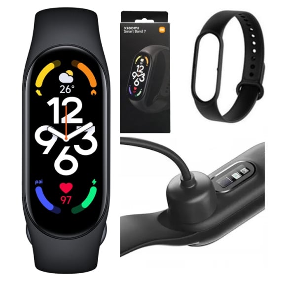 Фітнес-браслет FitPro Smart Band M7 Bluetooth 135 mAh Black (tf4622) - фото 5