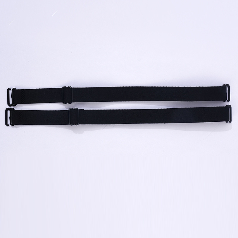 Бретели для бюстгальтера 15 мм пара Черный (70262)