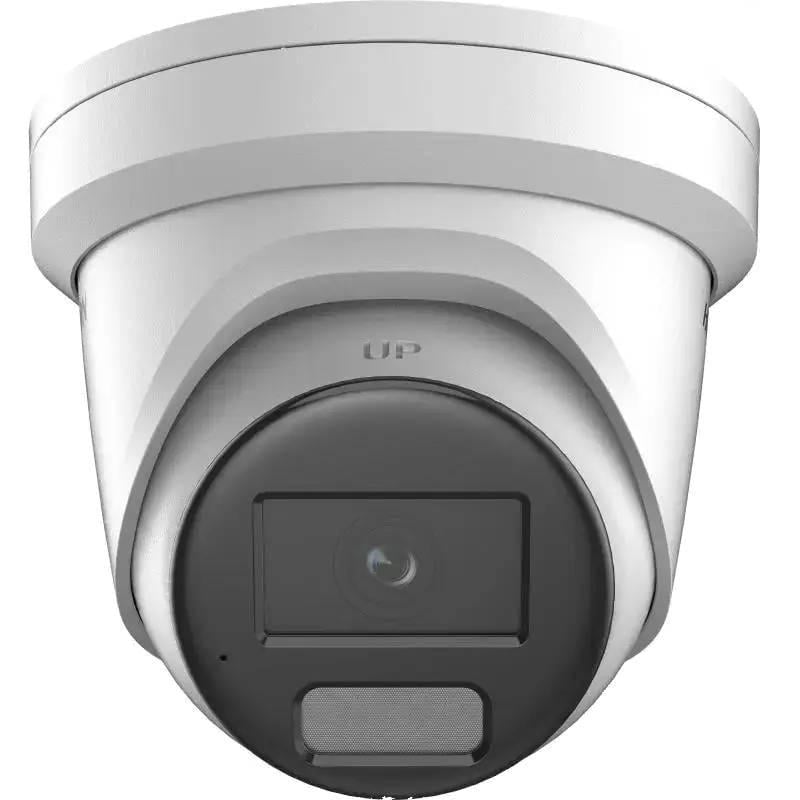 Камера відеоспостереження купольна Hikvision DS-2CD2347G2H-LIU eF 4МП Smart Dual-Light зі звуком та SD карткою 2,8 мм