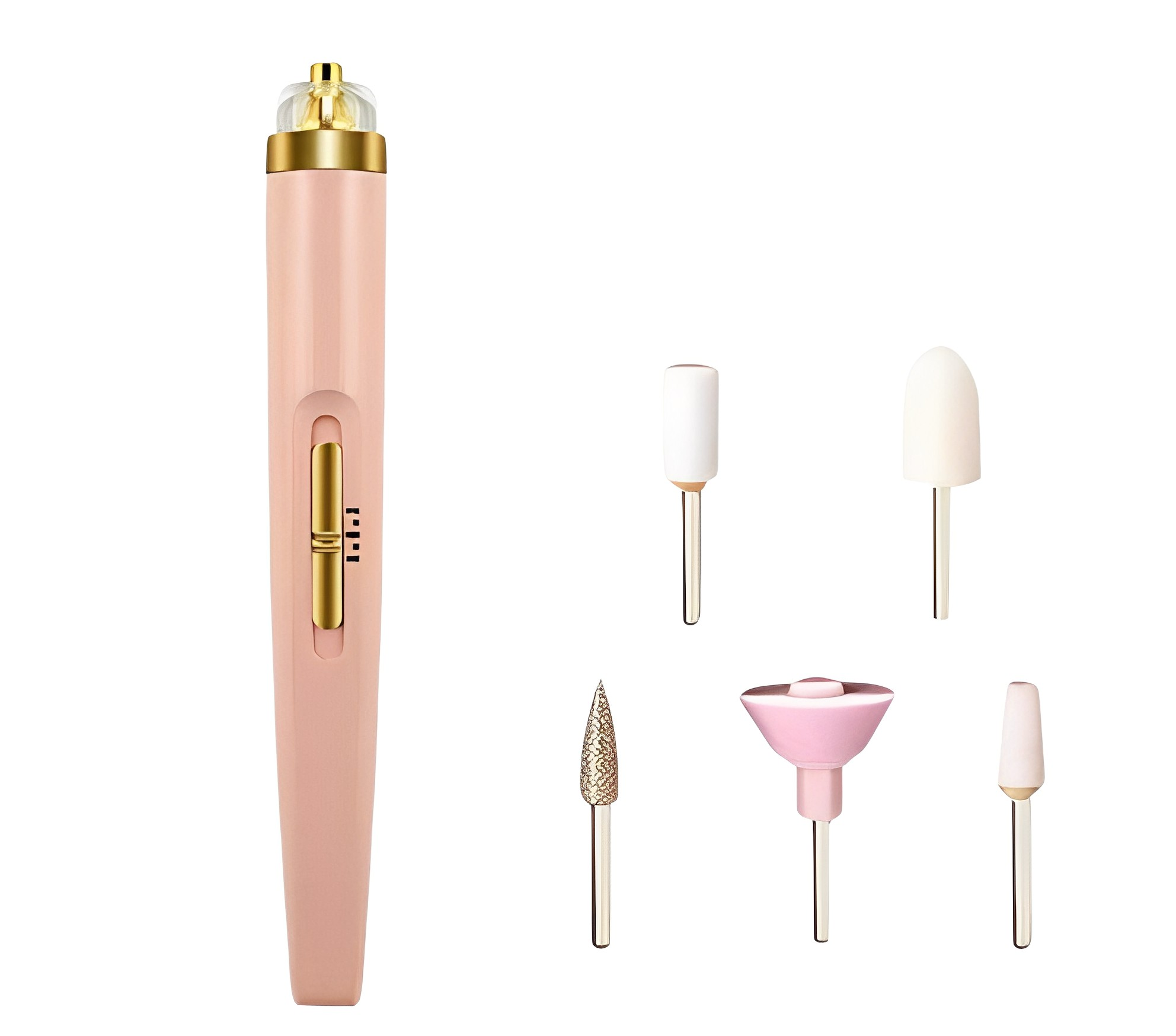 Фрезер-ручка аккумуляторная для маникюра Flawless Salon Kit Nails Белый (11151231)