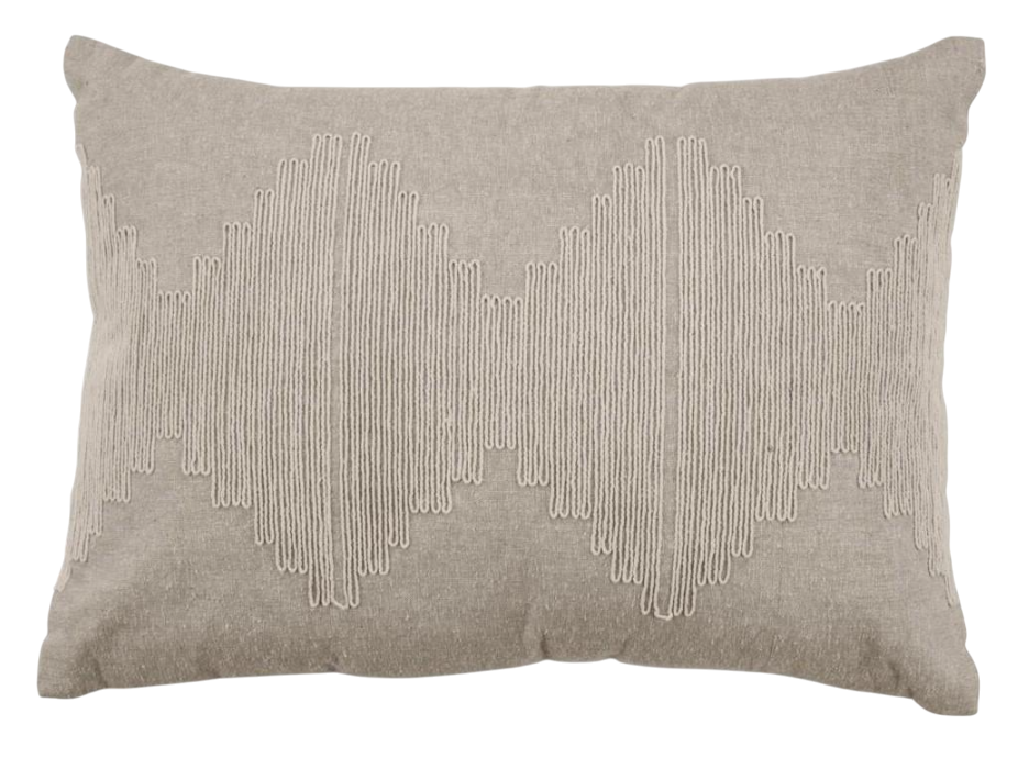 Декоративная подушка 35x50 см Бежевый/Коричневый (8c9c510d)