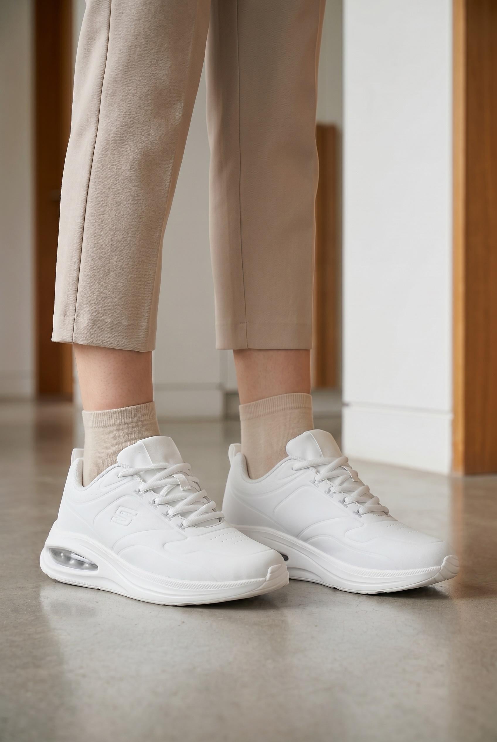 Кроссовки женские Fashion 347294 на платформе демисезонные р. 37 Белый (347294_37)