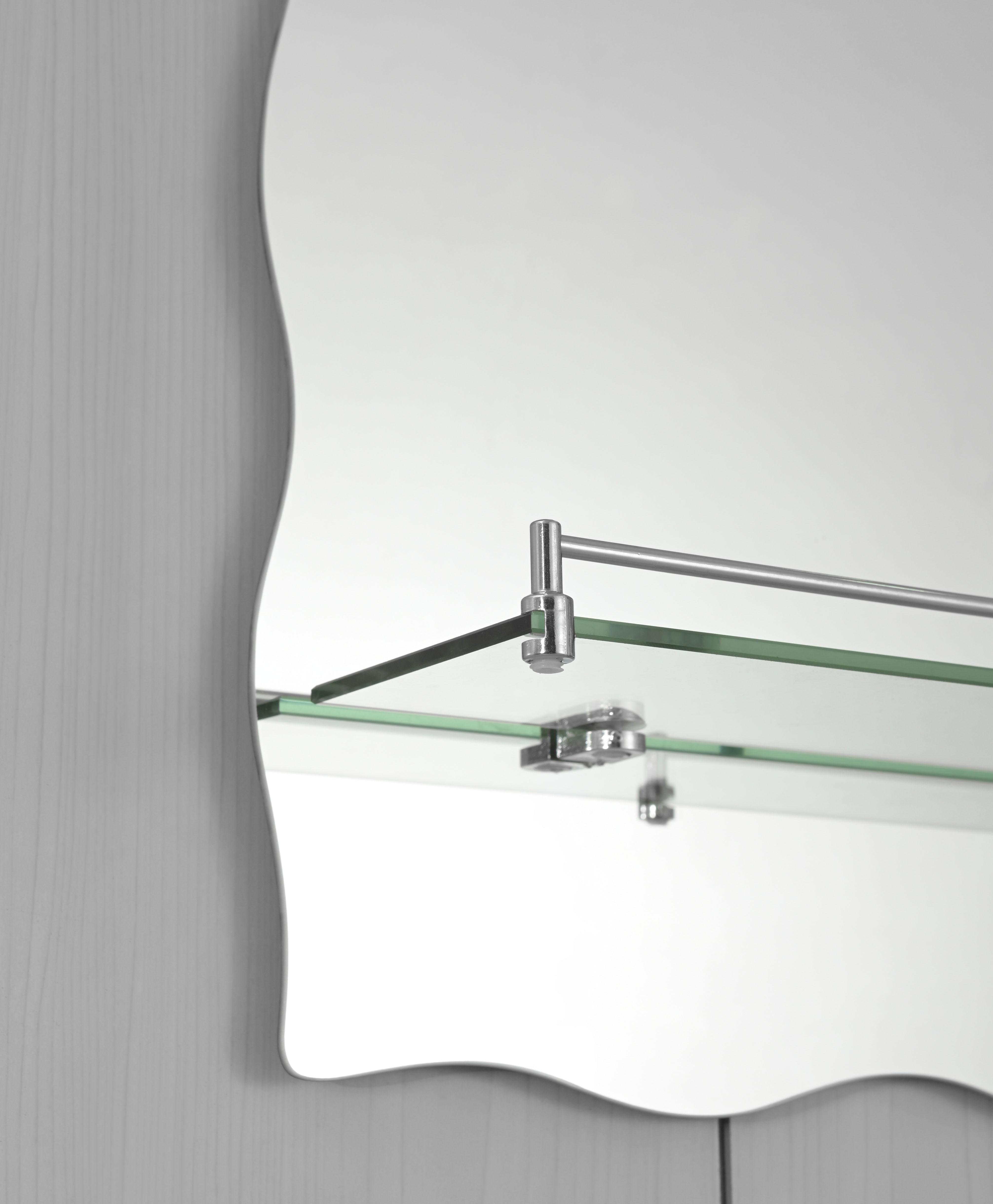 ᐉ Зеркало с полочкой Zerix Mirra ZX5619 60x45 см (240188