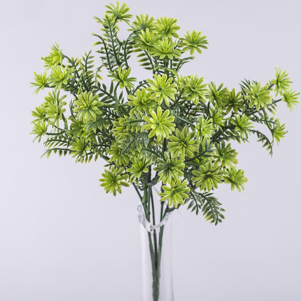 Зелень искусственная мини ромашки Зеленый (5401-2)