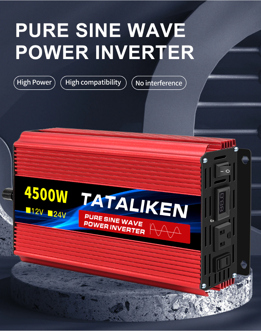 Інвертор TATALIKEN 4500 W чистий синус - фото 2