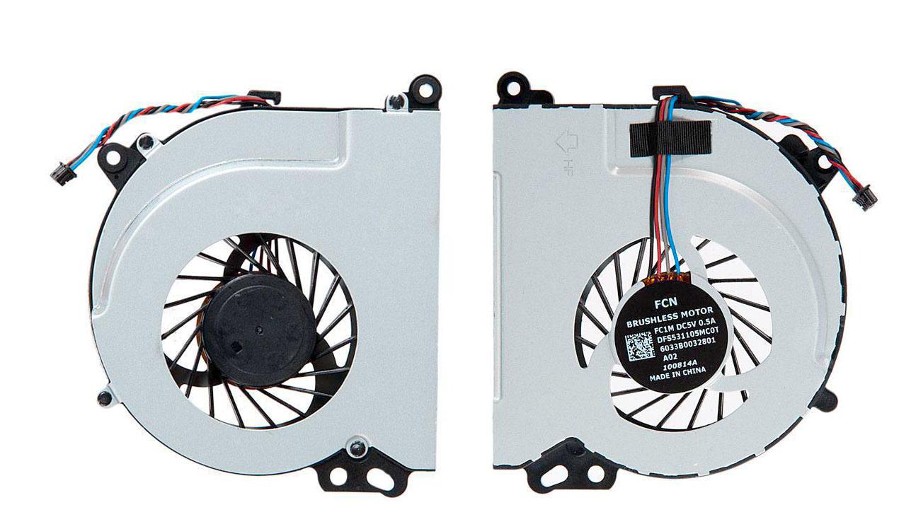 Кулер для ноутбука HP Envy 15-j000 VER-2 5V 0.5A 4-pin FCN