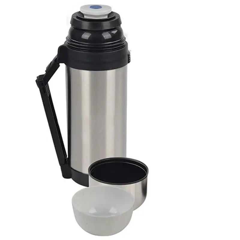 Термос Stenson MT-0275 из нержавеющей стали с ручкой 1,8 л (019689)