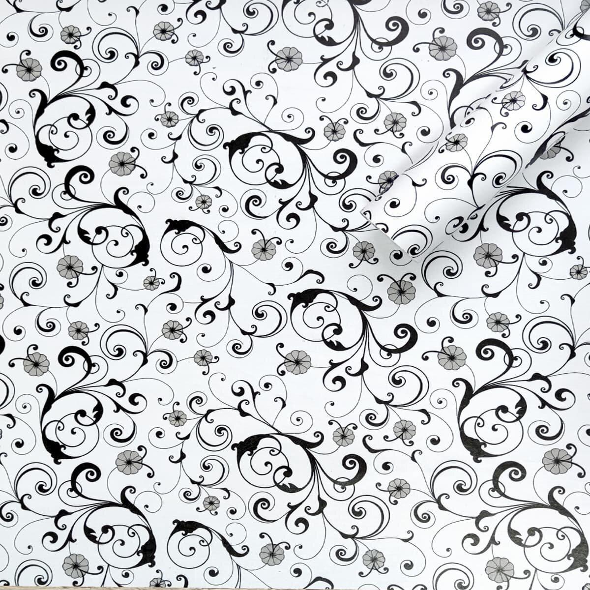 Самоклеющаяся пленка 0,40х10м Узор цветы SW-00001262 - фото 1 Самоклеющаяся пленка 0,40х10м Узор цветы SW-00001262 - фото 1