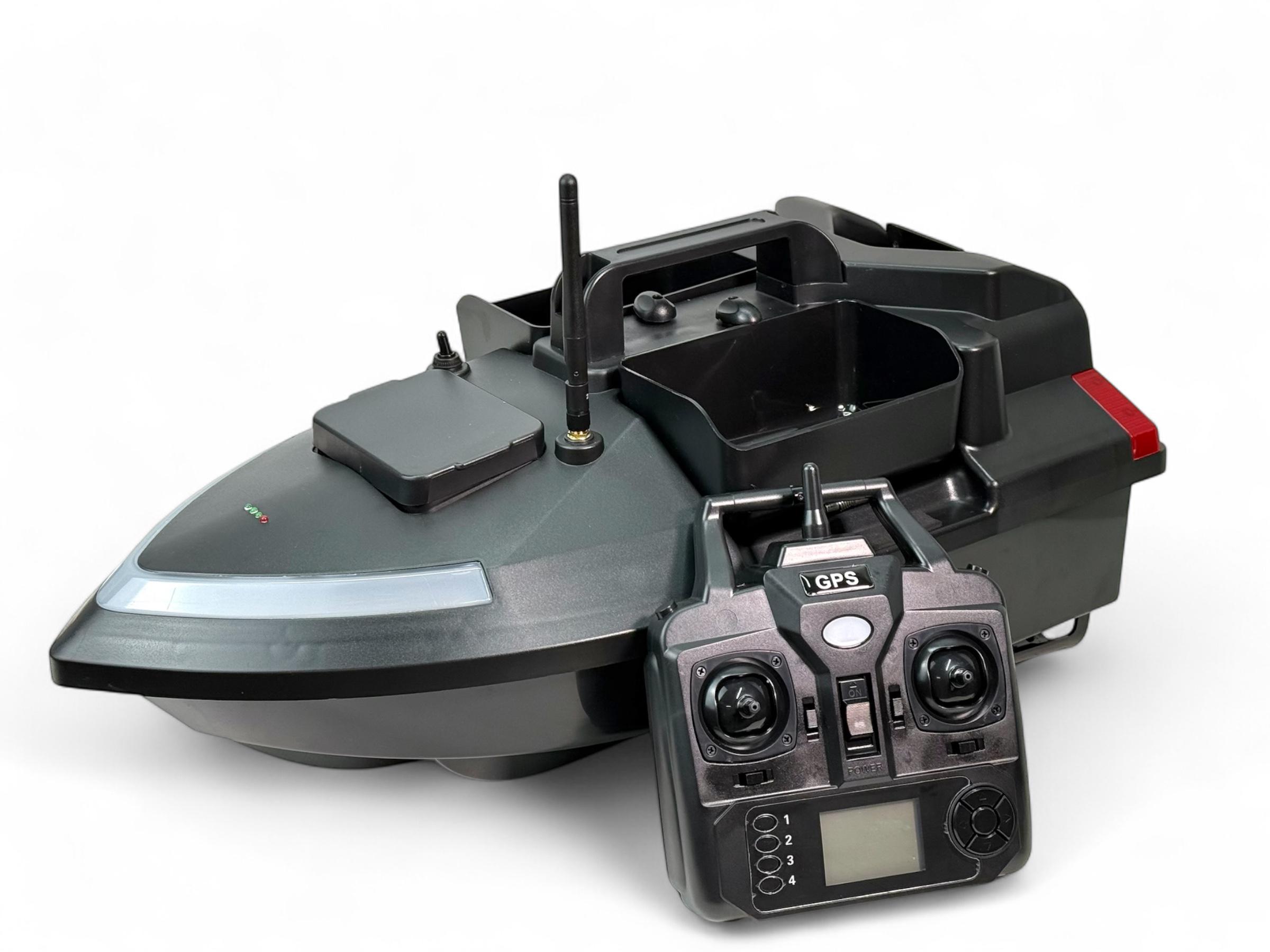 Карповый кораблик Hirisi V020 V010/V18/D8/D13 3 бункера GPS на 40 точек/автопилот