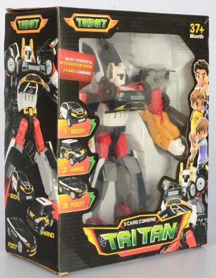 Трансформер тобот Tritan А-TOYS поліцейський (516) - фото 5 Трансформер тобот Tritan А-TOYS поліцейський (516) - фото 5