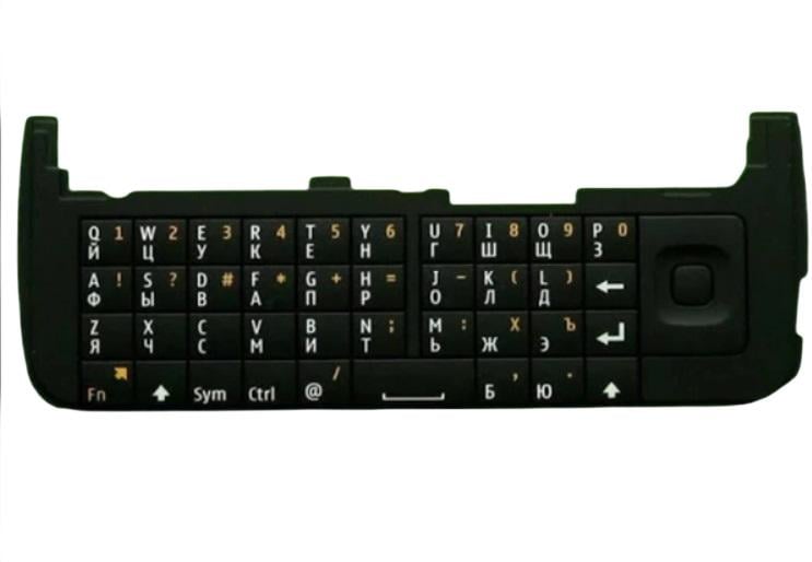 Клавиатура Nokia C6-00 Black (000015262)