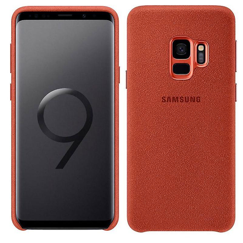 Чехол Official Alcantara Cover EF-XG965AREGRU для Samsung Galaxy S9 Plus (6.2") Red