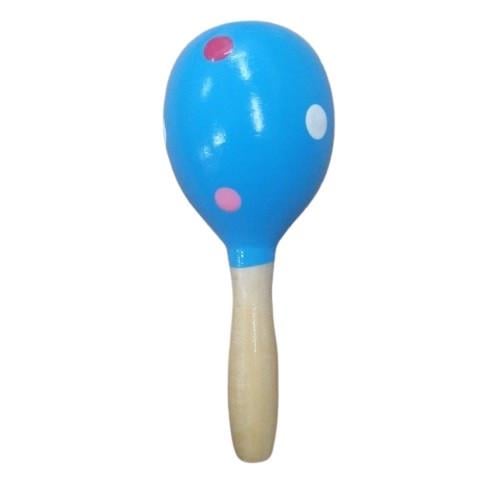 Деревянная игрушка Metr+ Маракас Голубой (MD 0361)
