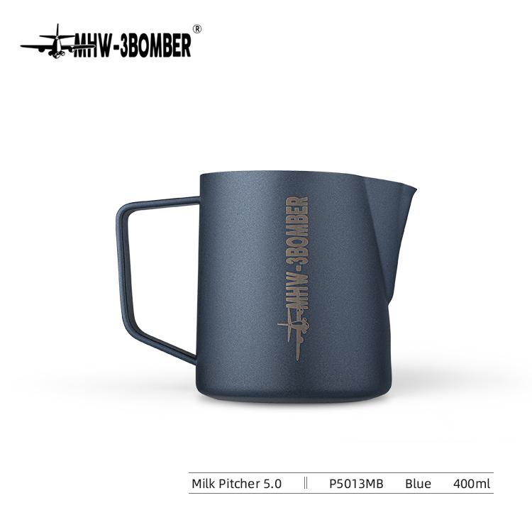 Питчер с ручкой для молока MHW-3BOMBER 5.0 400 мл Prussian Blue (P5013MB) - фото 6 Питчер с ручкой для молока MHW-3BOMBER 5.0 400 мл Prussian Blue (P5013MB) - фото 6