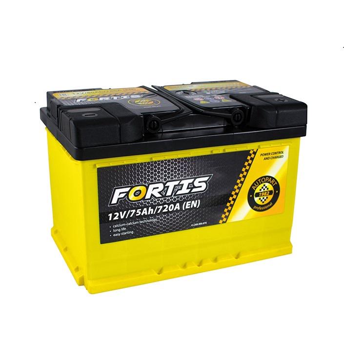 Аккумулятор Fortis 0 Euro sb низкий 75 Ah/12 V - фото 2