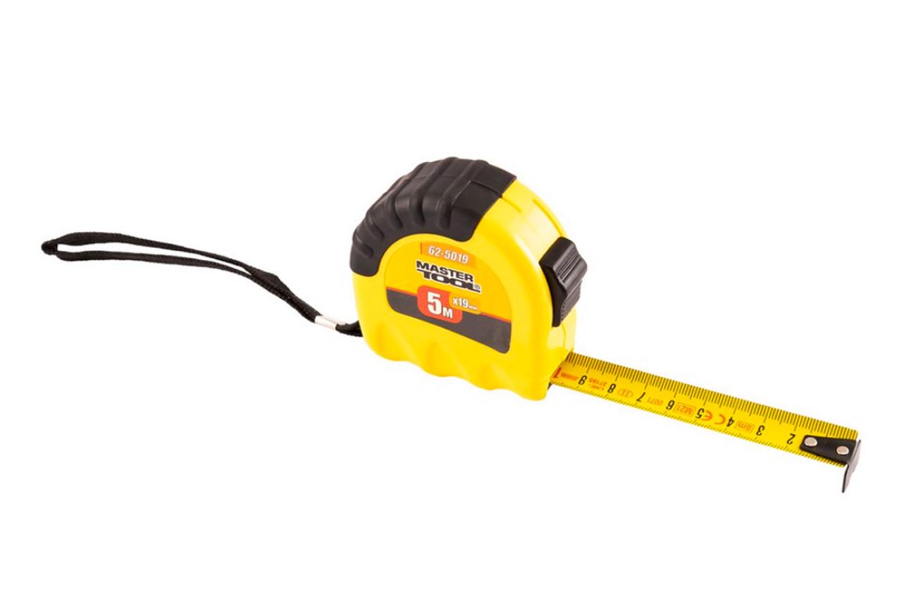 Рулетка Mastertool 5 м х 19 мм Shiftlock (62-5019)
