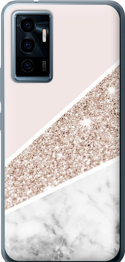 Чехол на Vivo V23e Пастельный мрамор (4342u-2641-42517)